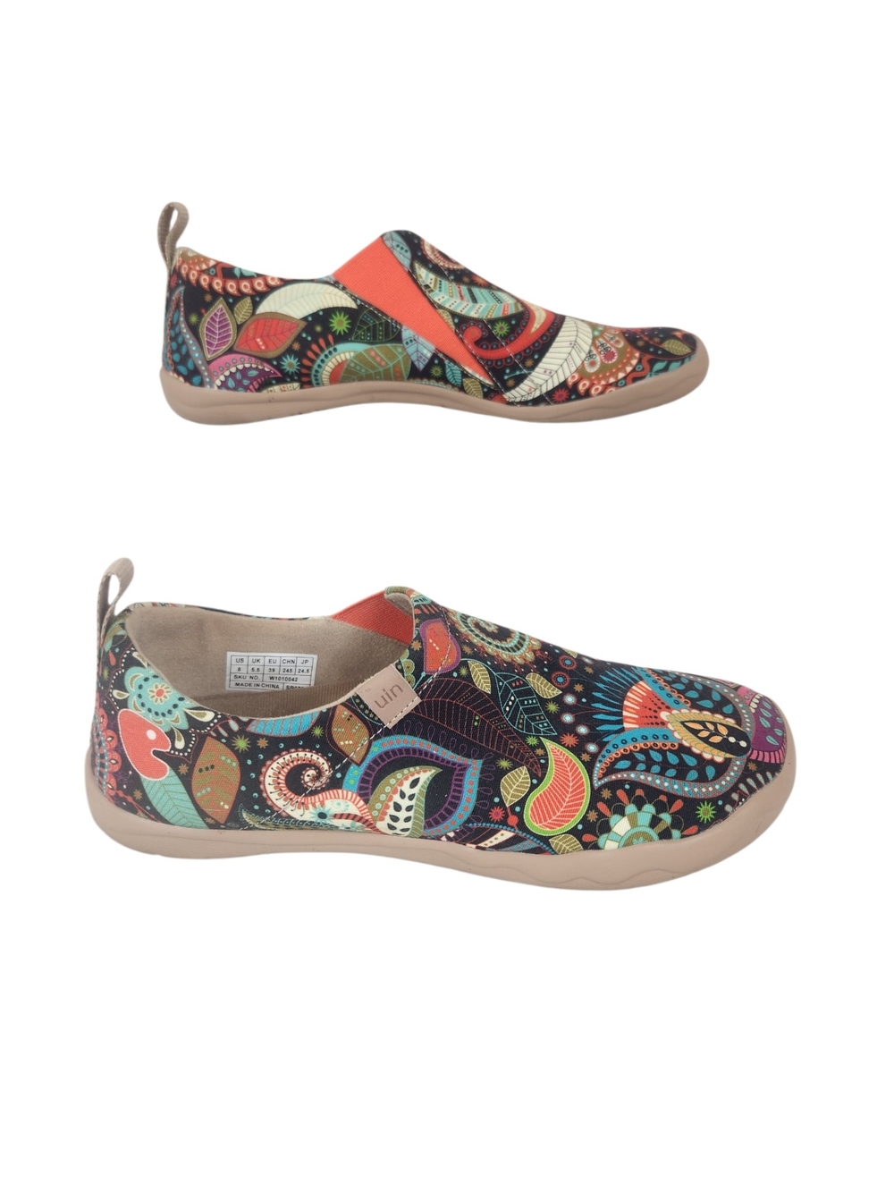 Great uin Slip -On Paisley Print Shoe